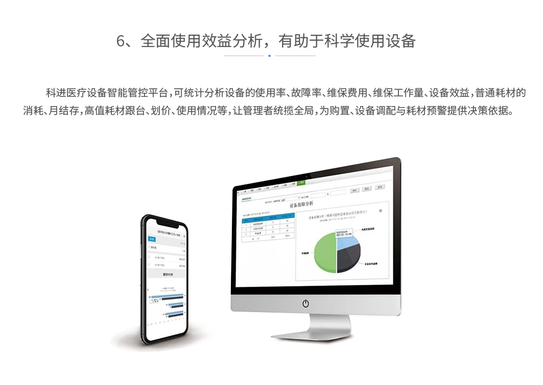 全面使用效益分析，有助于科学使用设备